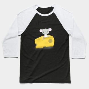 Cheesy Mouse Baseball T-Shirt